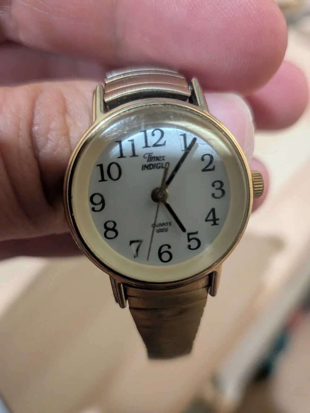 Timex Indiglo Gold-Tone Women's Watch - Gold